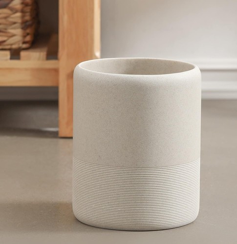 Hight Quality Polyresin Wastebasket, Garbage Receptacle Bin for Bathrooms,