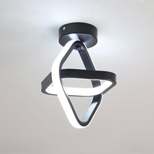 Modern LED Ceiling Light 6500K Chandelier Hallway Stairs Bedroom Kitchen Lamp 