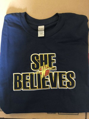 New 2020 Golden State Warriors She Believes T Shirt Ebay