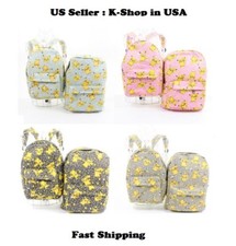 New Kids Pokemon Pikachu Character School Bag Backpack - US Seller, Fast ship