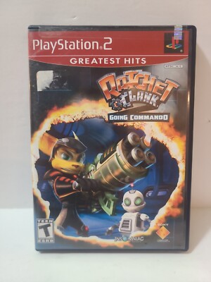 Ratchet & Clank Going Commando PS2 PlayStation 2 Greatest Hits - Complete CIB