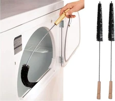 2 Pack Dryer Vent Cleaner Kit Clothes Dryer Lint Brush Vent Trap Cleaner Home