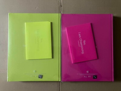TWICE Yes, I am Chaeyoung Neon Pink Lime ver. 1st Photobook