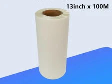 US stock 13inch x 100m  Heat Transfer  PET Film Paper Roll for DTF Printer