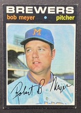 1971 Topps - #456 Bob Meyer VG d2