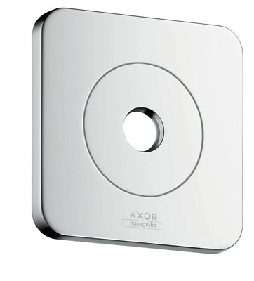 Axor 36725001 Citterio E Wall Plate 5'' X 5'' Softcube - Chrome