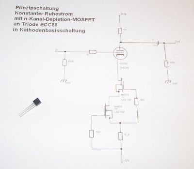 Hochvolt N-Kanal MOSFET LND150 N3-G 500V Konstantstrom Quelle Röhren Verstärker