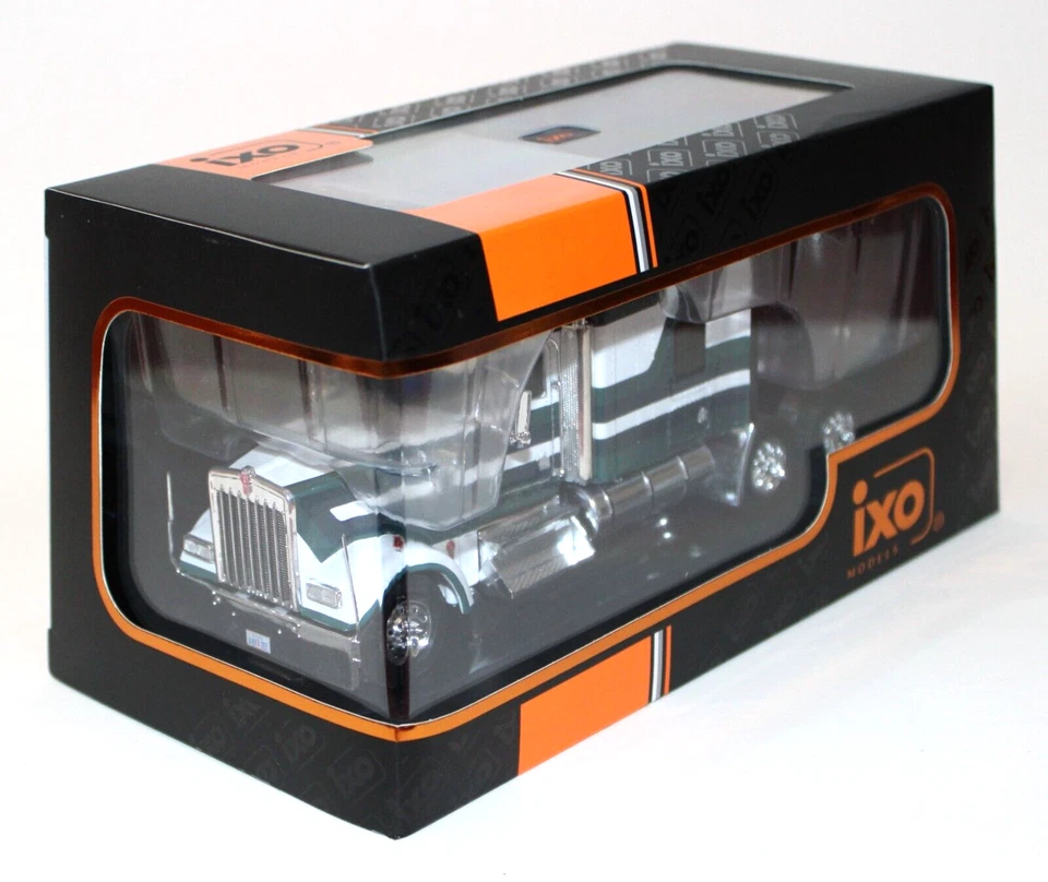 IXO TR164.22 1990 Kenworth W900 cabina semi dormitorio verde/blanco 1:43 nuevo en caja Foto 3 de 3