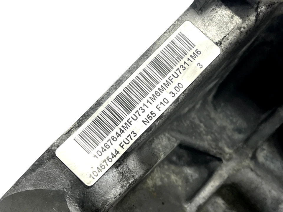 2010-2013 BMW 535xi F10 3.0L N55 TURBOCHARGED MOTOR DE 6 CILINDROS BLOCO CURTO - Imagem 4 de 4