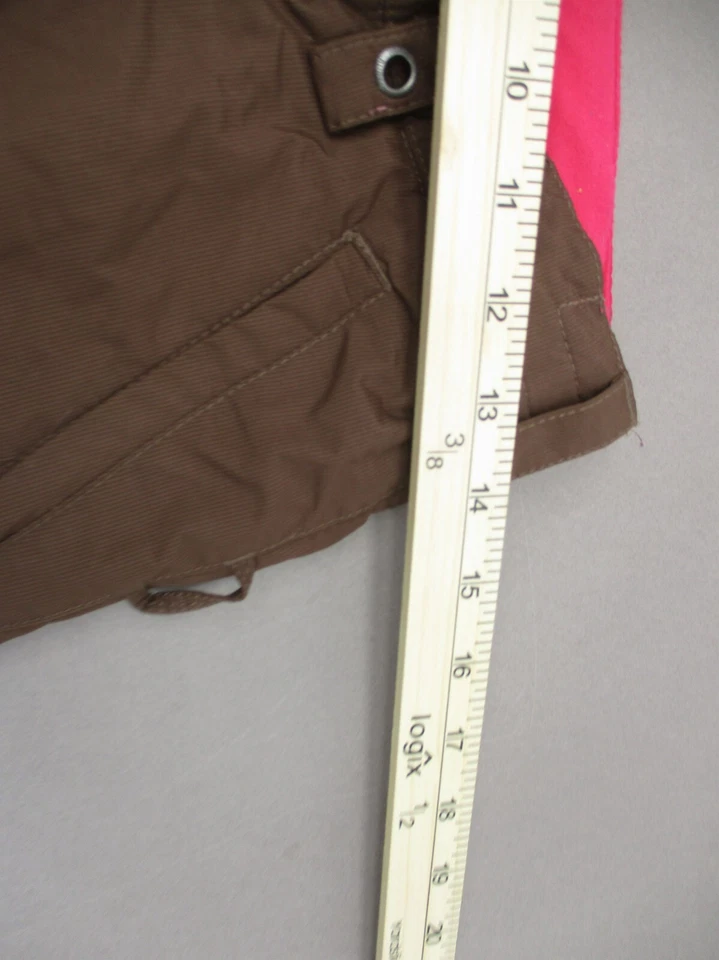 BURTON DRY RIDE Size L (10/12) Girls Leg Zip Pockets Boot Gaiters Snow Pants 490 - Image 3 of 4