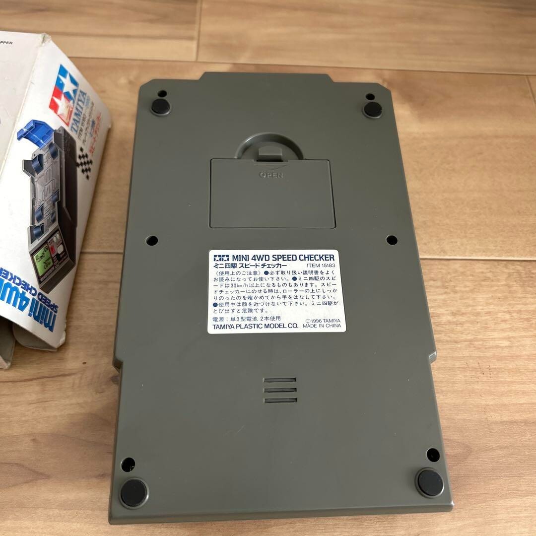 Tamiya Mini 4WD Speed Checker Used with Box Tested Japan | eBay