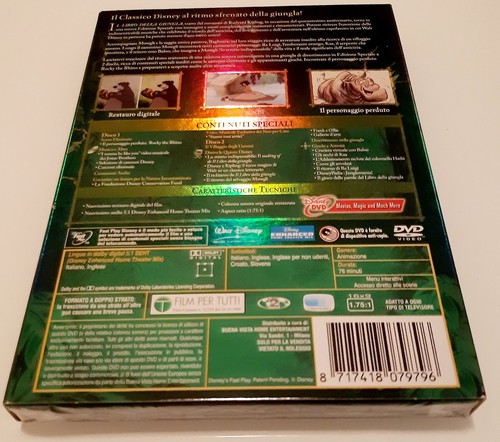 Il libro della giungla (Edizione Speciale 2 dvd) con slipcase in rilievo - Foto 2 di 2