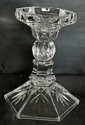 Lexington by Godinger Hurricane Lamp Globe and Base Lead Crystal