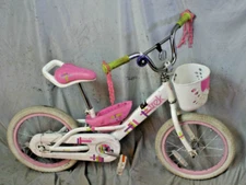 2014 Trek Mystic 16" Kids Bike Single Speed SS Coaster White Pink USA Shipper!!