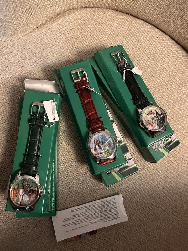 The Wizard of Oz 75th Anniversary Watch Set - Dorothy, Witches, and the Party