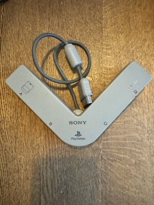 Sony PlayStation 1 PS1 Multi Tap 4 Player Adapter OEM