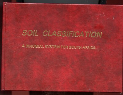 Agricultural  - Soil Classification Binomial System South Africa, HC Book 1977