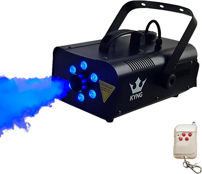 Fog Machine High Output 900W with Multicolor Lights- Portable Fog Machine Fogger