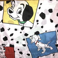101 Dalmatians Lot 2 Valances 2 Shams Disney The Bibb Company Made In USA VTG