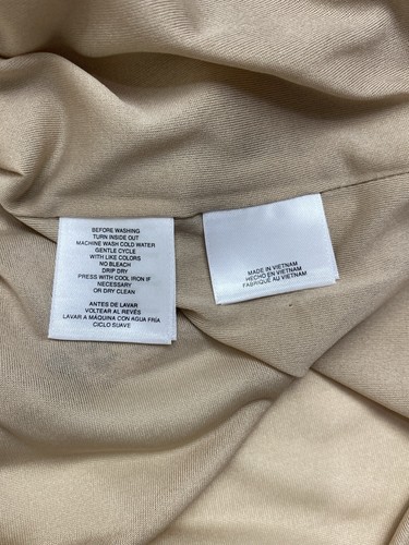 Anne Klein Bluse mit V-Ausschnitt Damen kleine gesmokte Bündchen bedruckt rosa - Bild 9 von 9