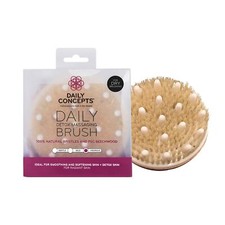 Daily Concepts Daily Detox Massage Brush, For Dry brushing and Detox massage