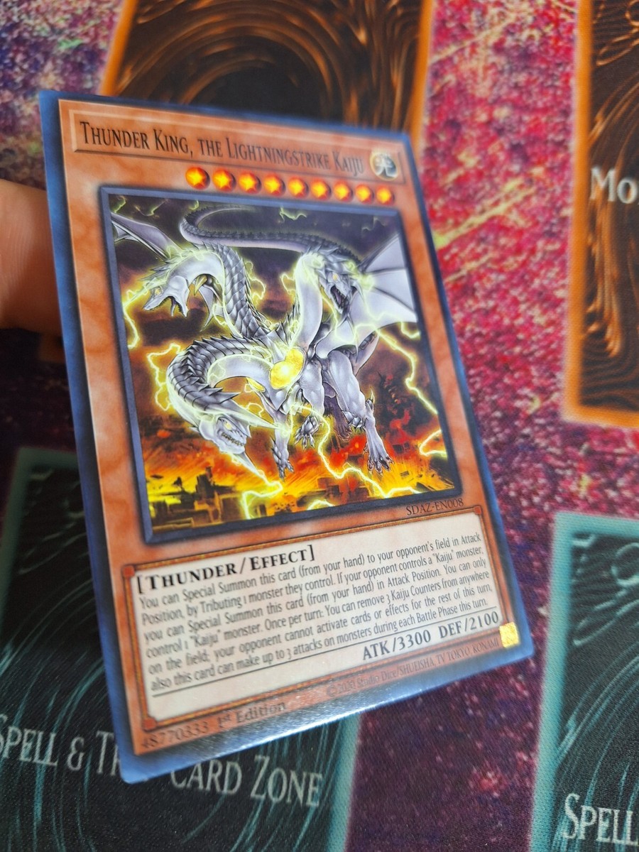 Traedonya - Boogaloo / Sixteen (シールド) Yu-Gi-Oh! TCG Thunder King, the Lightningstrike Kaiju SDAZ