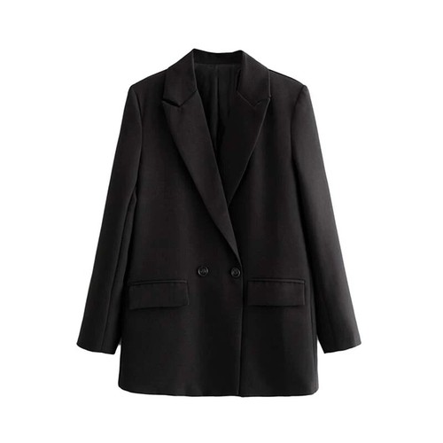 Women's Blazer Coat Suit Jacket Button Long Sleeve Oversized 17 COLORS *20% OFF* - Picture 25 of 41