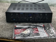 Pyle PTA22BT 2 x 40W Bluetooth PA Stereo Power Amplifier W/USB/SD/AUX 37300