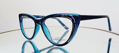 Original ESSENTIAL Eyewear ES 1007 Eyeglasses 57-15-145 NEW Plastic black blue