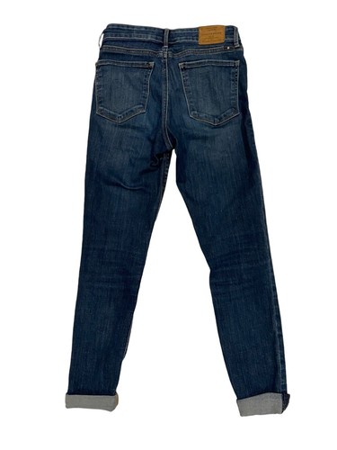 Lucky Brand Jeans Ava Skinny Blue Distressed Womens Size 26x29 EUC - Picture 12 of 12