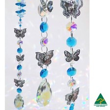 Blue Butterfly Suncatcher gift, gifts for her mum daughter. Made in Australia