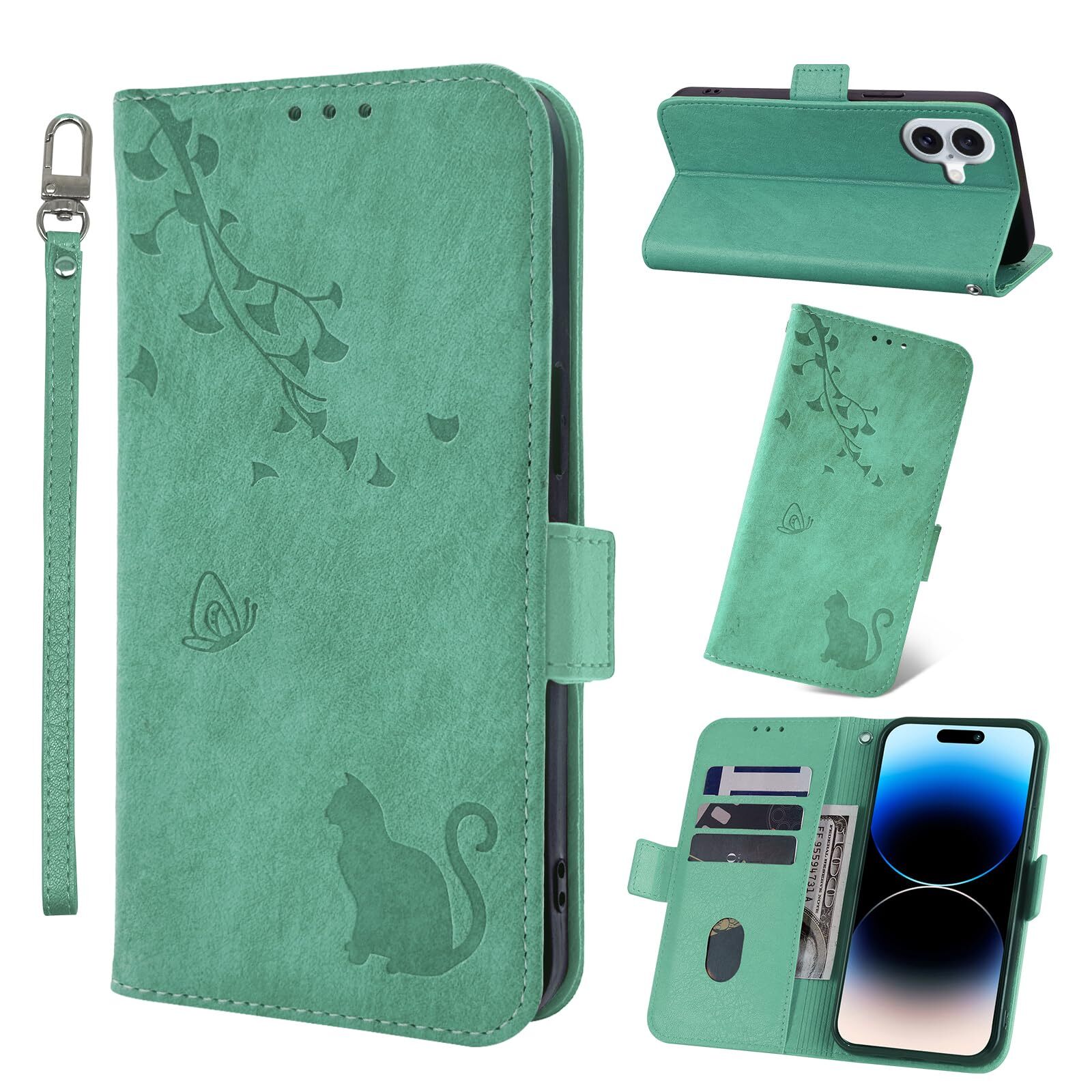 for iphone 16 case notebook type wallet type for iphone 16 mobile cover iPh 90