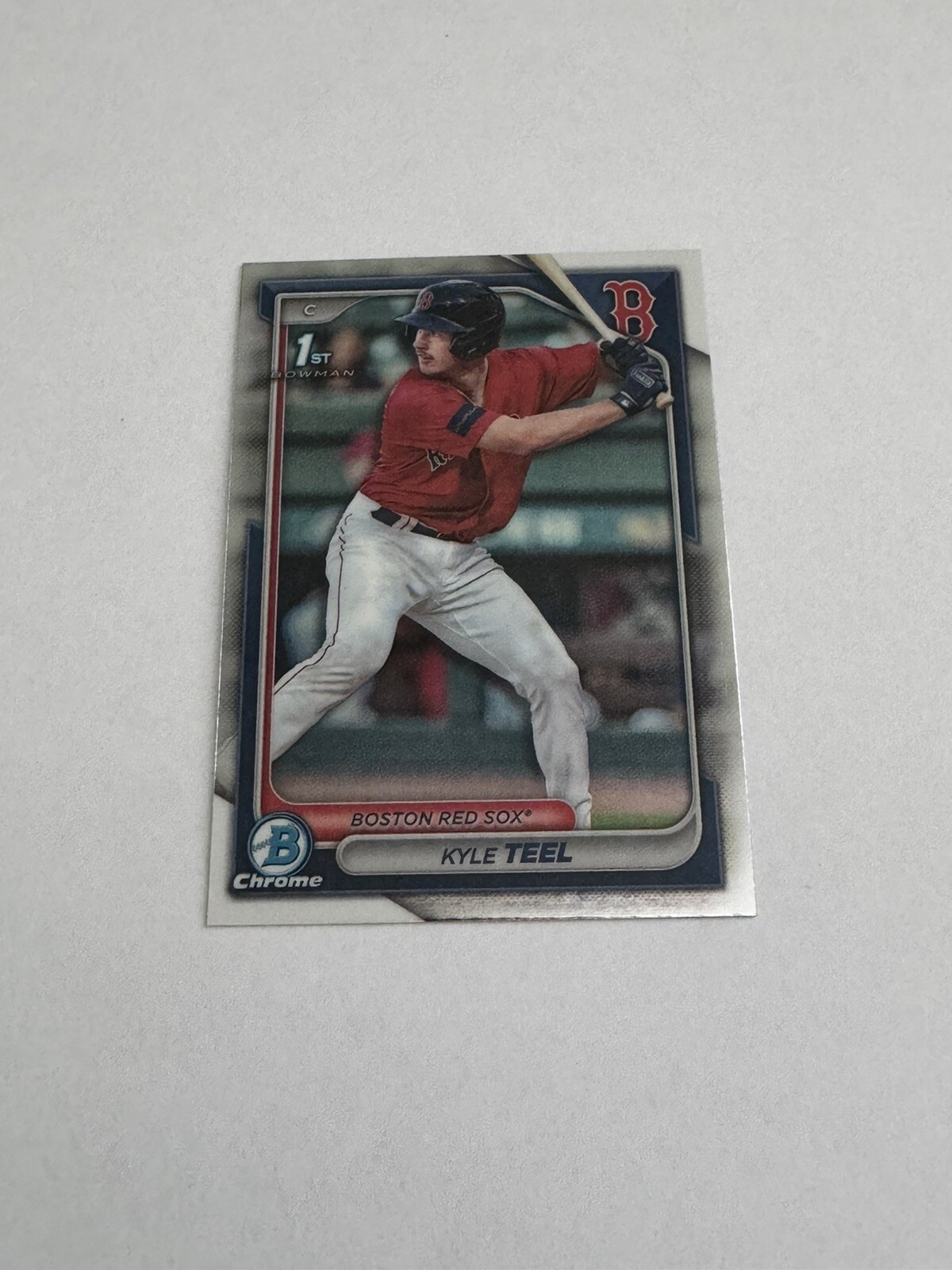 Teel Rookie Card 2024 Bowman Chrome Kyle Teel 1st Prospect RC Rookie Base | eBay