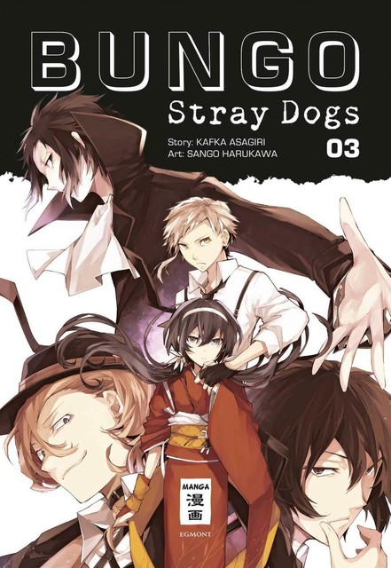 Thumbnail - Bungo Stray Dogs 03 Von Kafka Asagiri (2018, Taschenbuch)