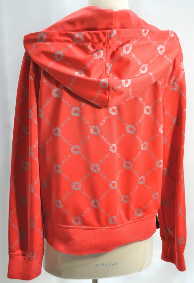 Sudadera con Capucha Akademiks AKDMKS Roja Cremallera Completa 2 Bolsillos Logo Unisex Juvenil Talla XL Foto 3 de 4