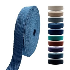 1 Inch Heavy Cotton Webbing 10 Yard Webbing Straps for Bags Handles,Tote Bag ...