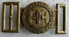 SCOUT DE FRANCE TOUJOURS PRET BOUCLE DE CEINTURE *