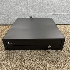 EposNow Pro Cash Drawer Black With Keys New Open Box