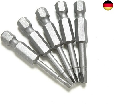 5 Pieces Magnetic Triangle Head Screwdriver Bits/Triangle Screwdriver Bits 1/4