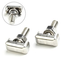 Stainless Steel T Bolt Nut Washer Battery Terminal Screw For Cadillac 2014-07