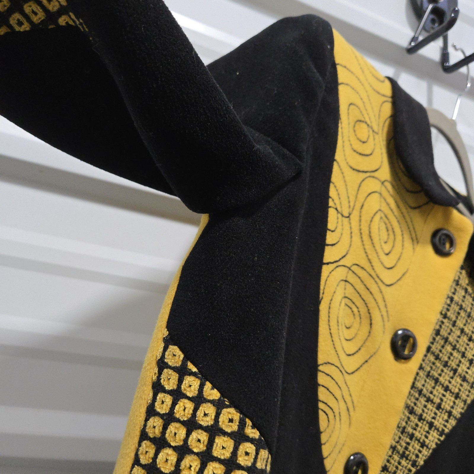 Vintage Canvasbacks Abstract Patterned Jacket Siz… - image 7