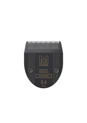 MOSER -/ WAHL DIAMOND BLADE SCHNEIDSATZ  0,4 MM KOMPLETT ROSTFREI  32mmGebraucht