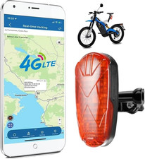 Dispositivo Di Localizzazione GPS 4G per Bicicletta Elettrica, Scooter, Moto, in