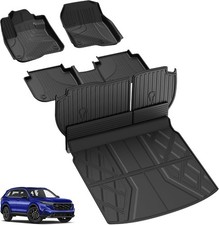 Floor Mats Fit for Honda CRV 2026 2025 2024 2023 Include Hybrid - AOMSAZTO