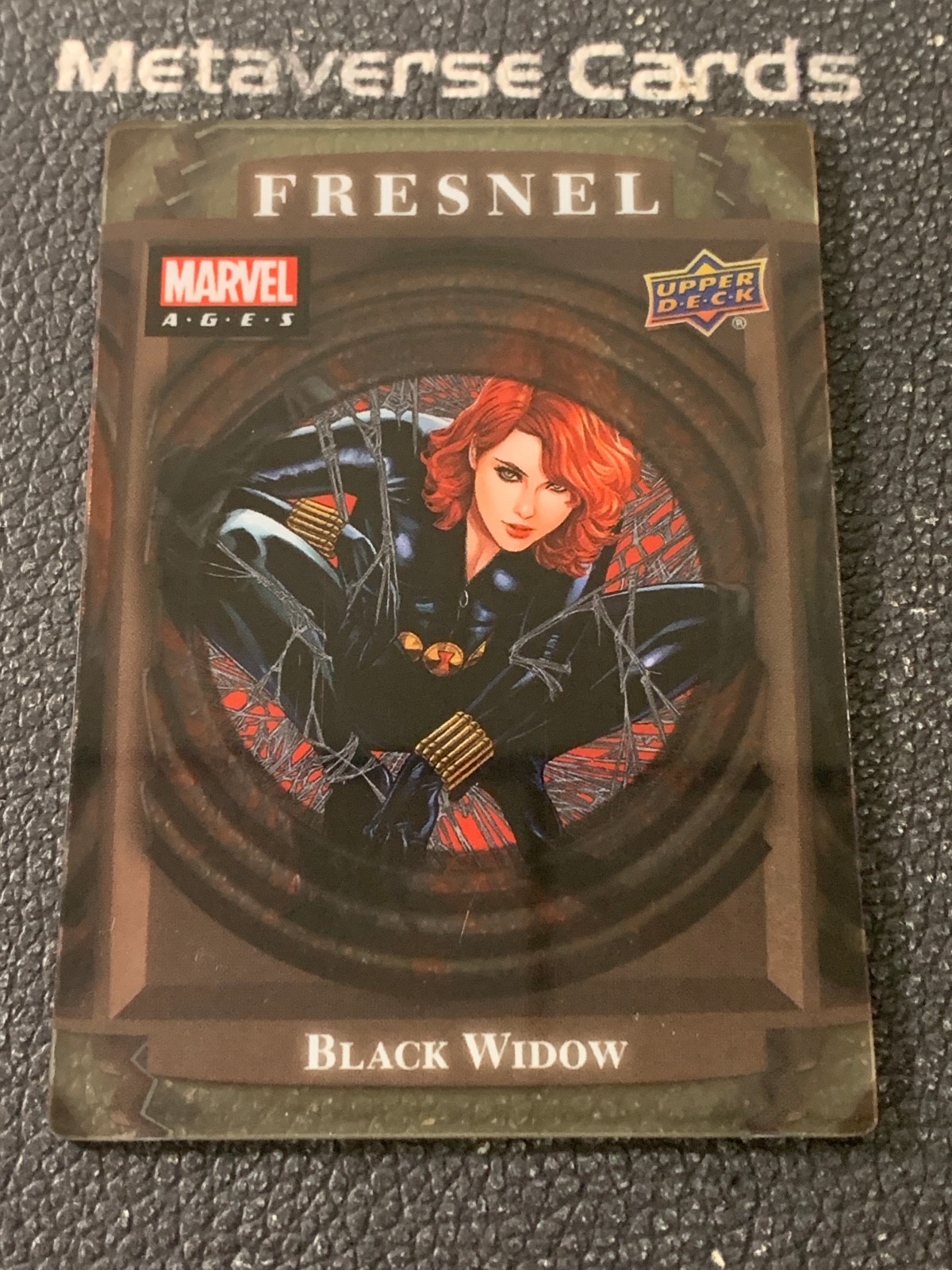 2020 Upper Deck Marvel Ages Black Widow Fresnel #F-35 SSP