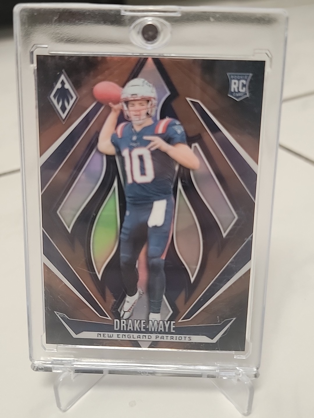 2024 Panini Phoenix - Rookies Drake Maye #179 Gold Fade /125 (RC)