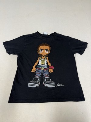 De Kryptic Boondocks Mens Shirt L Stitched Riley Adult Swim Cartoon Y2K 108