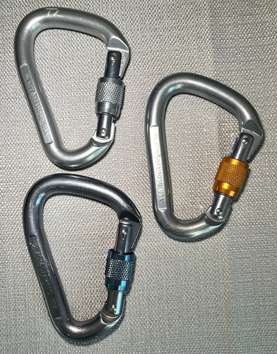 Vintage Black Diamond-Screw Locking Carabiner USA 22 kn