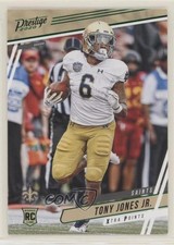 2020 Panini Prestige Rookies Xtra Points Green Tony Jones Jr #293 0ff3