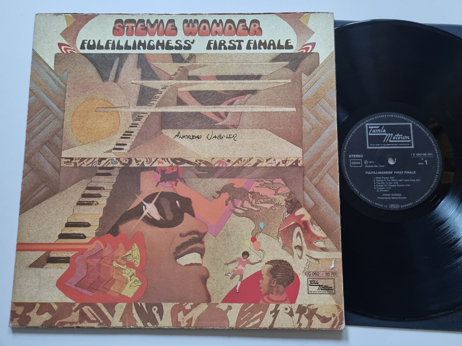Stevie Wonder - Fulfillingness' First Finale Vinyl LP Germany